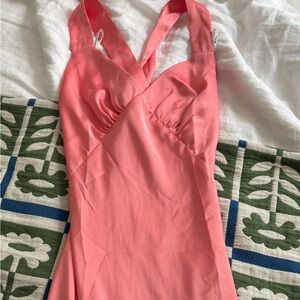 Birdy Grey Strapless Coral Dress